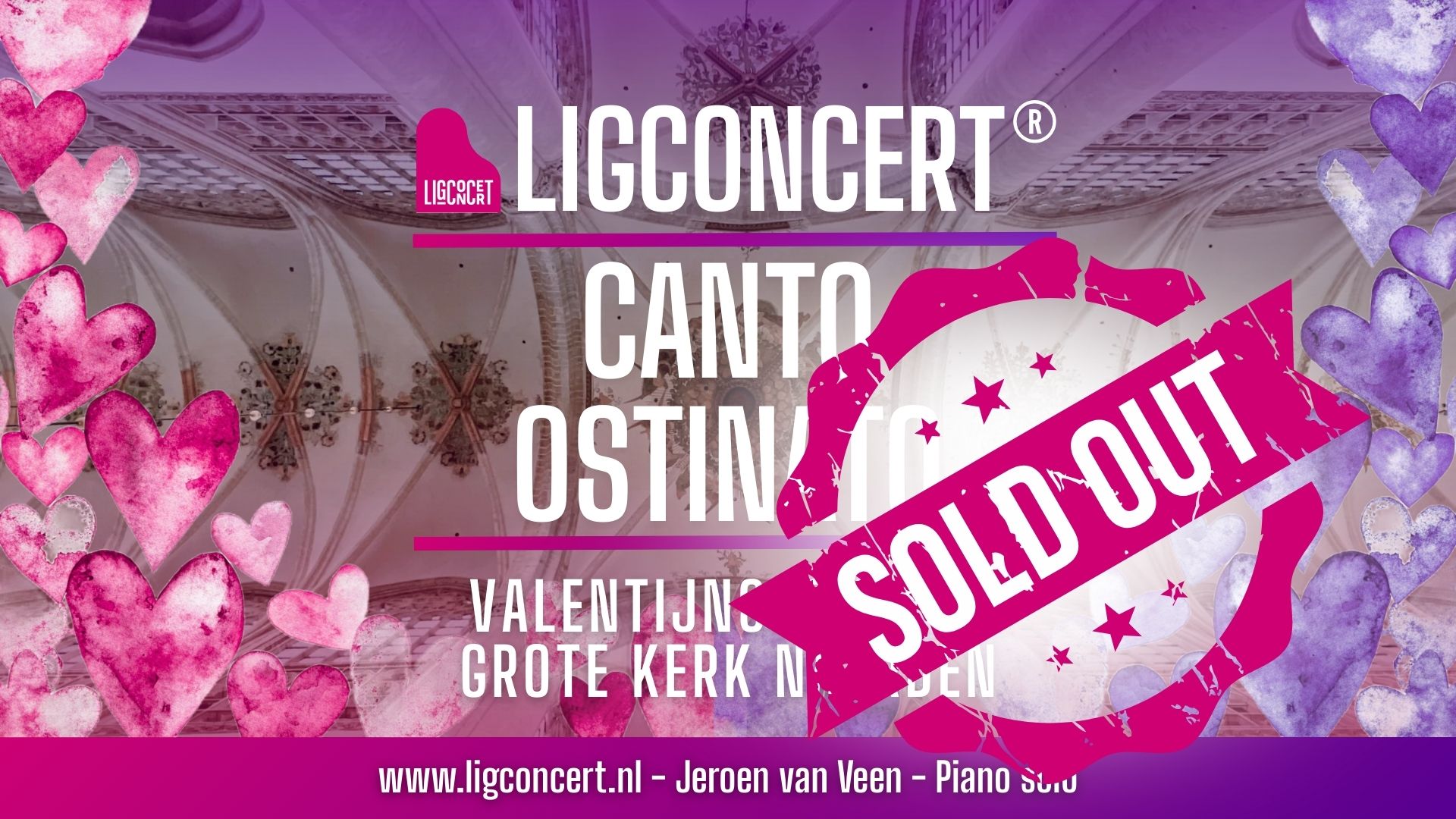Grote kerk naarden Ligconcert Canto Ostinato